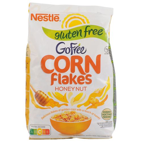 Nestle corn flakes honey nut bez glutena  450g slika 1