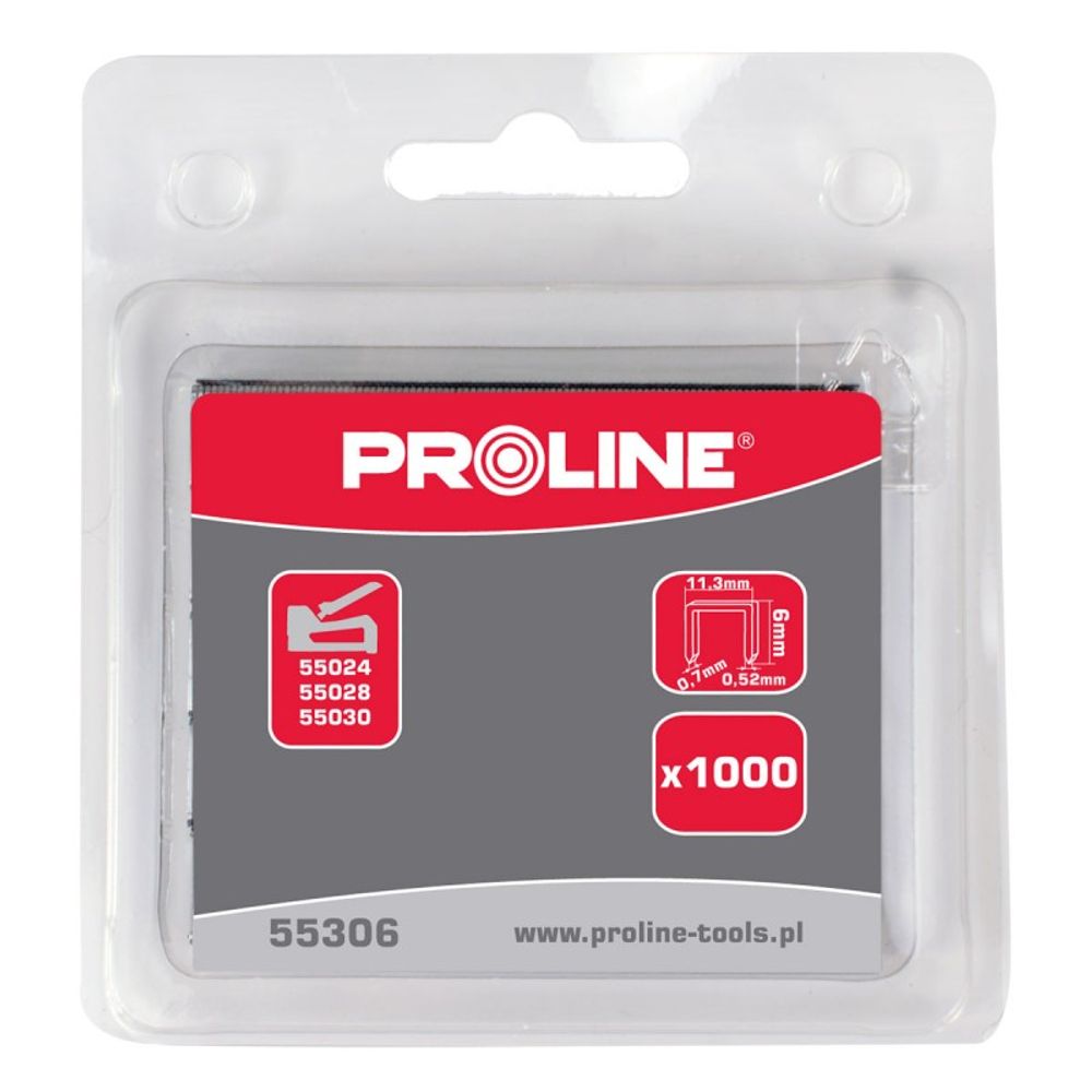 Proline spajalice tip A/53, 12mm, 11,3*0,7mm, 1000 kom 55312 slika 1