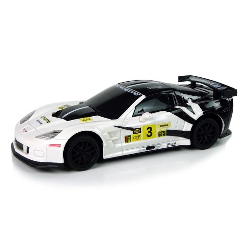 Sportski auto na daljinsko upravljanje Corvette C6.R bijeli slika 2