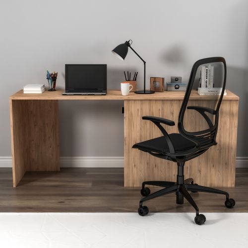 Akser - Atlantic Pine, Anthracite Atlantic PineAnthracite Study Desk slika 1