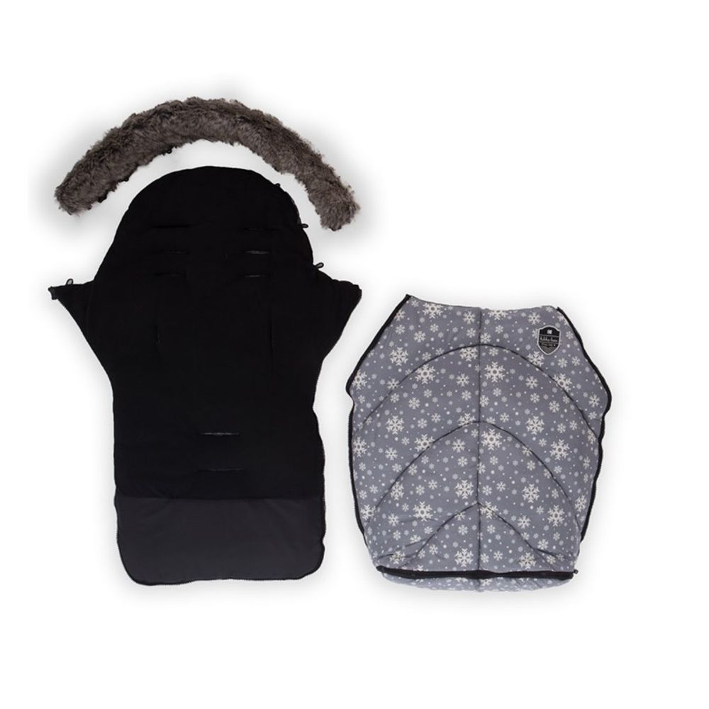 Kikka Boo Zimska vreća za kolica Shiny Nylon Snow Flakes slika 4