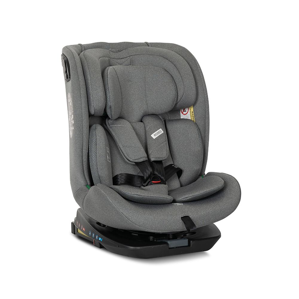 Lorelli Autosjedalica Rodeo 360° 40–150 cm Isofix, Grey slika 1