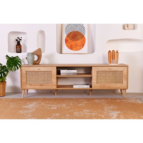 Hazeran 180   Oak  TV Stand slika 1