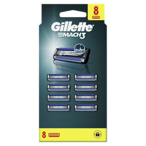 Gillette Mach 3 dopune za brijač 8 komada slika 1