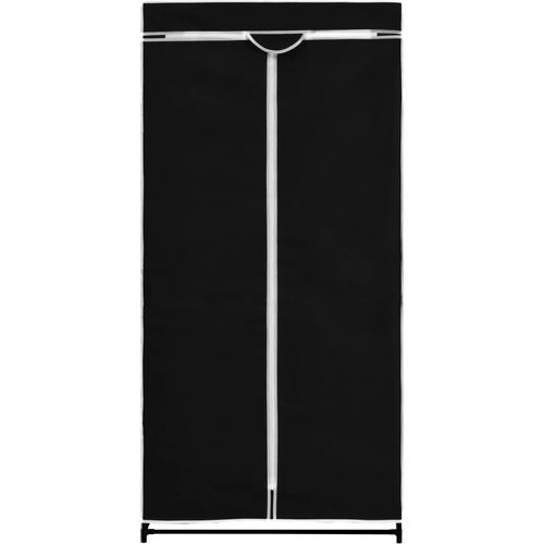 282437 Wardrobe Black 75x50x160 cm slika 21