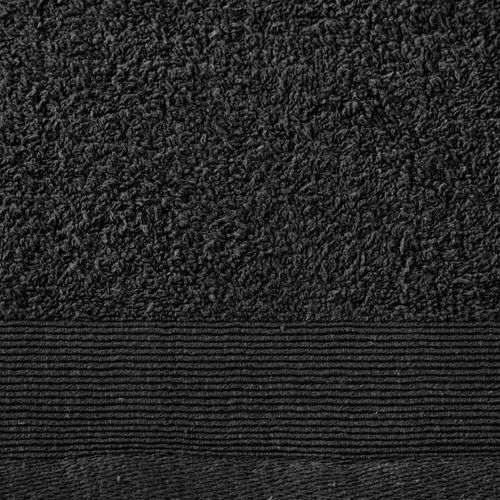 Ručnici za ruke 5 kom pamučni 450 gsm 50 x 100 cm crni slika 2