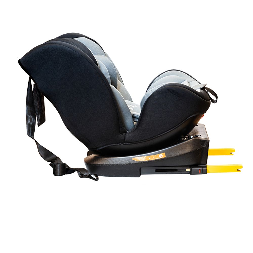 KALEI Rotirajuća autosjedalica NEXT 360 FX 0-36kg Isofix HXW-XZ166, Black/Grey slika 4