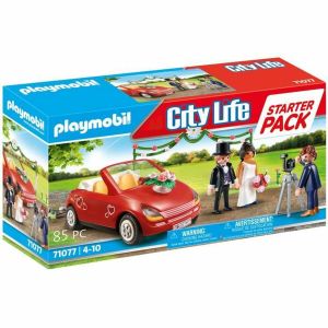 Set za Igru Vozila Playmobil 71077 85 Dijelovi Vjenčanje