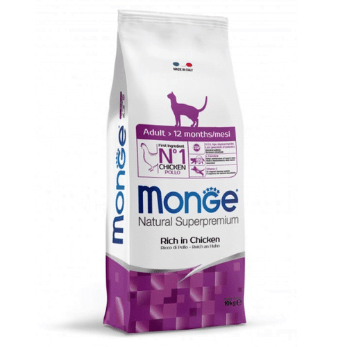 Monge Natural Superpremium Cat Adult 10 kg slika 1