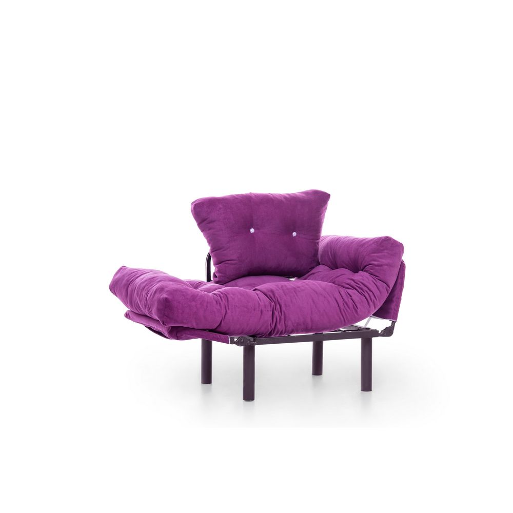 Nitta Single - Ljubičasti Wing Chair slika 8