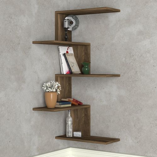 Caniko - Walnut Walnut Wall Shelf slika 2