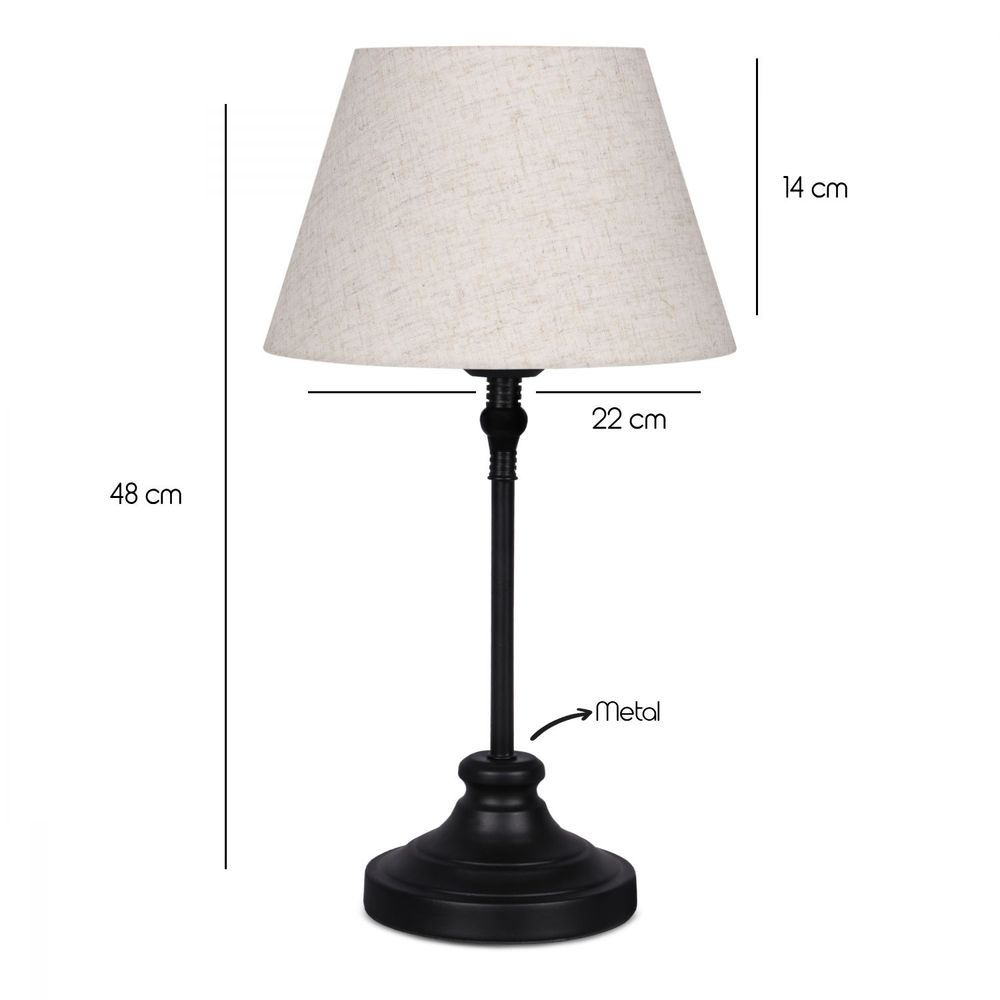 AYD - 3233 Kremasta Abažur Lampa slika 3