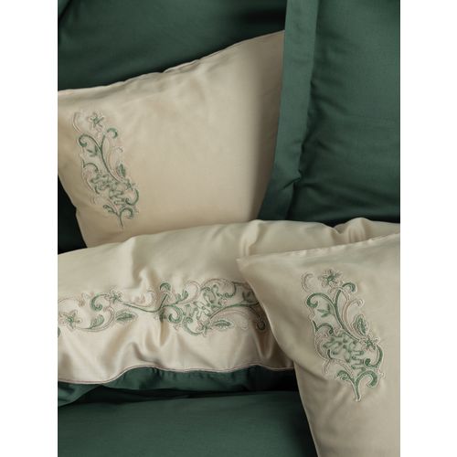 L'essential Maison Andy - Green Green
Ecru Satin Double Quilt Cover Set slika 2