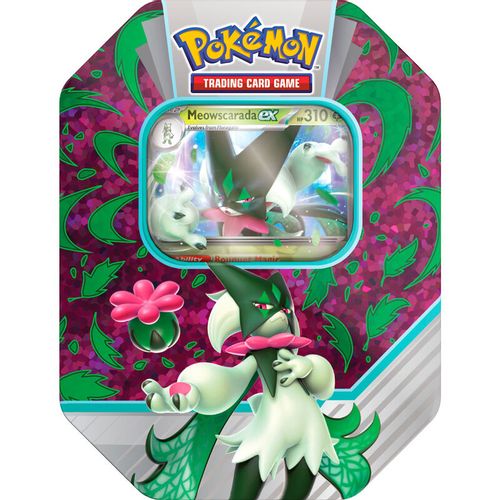 English Pokemon collectible card game tin slika 4