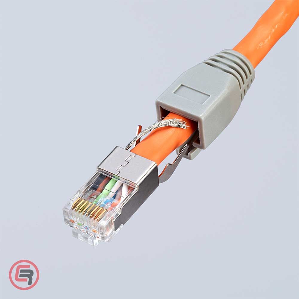 Knipex Kliješta Za 8 Polne Konektore RJ45 (8P8C) 191 mm - 97 51 13 slika 6