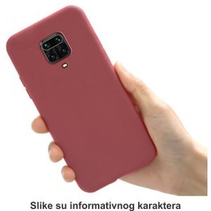 MCTK4-XIAOMI Redmi Note 8 Pro * Futrola UTC Ultra Tanki Color silicone Red (59)
