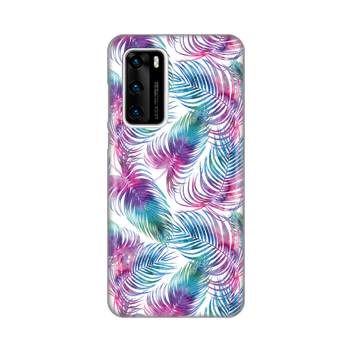 Torbica Silikonska Print za Huawei P40 Tropical Colors slika 1