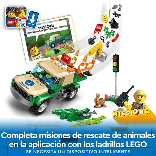 Playset Lego City 60353 Wild Animal Rescue Missions (246 Dijelovi) slika 6