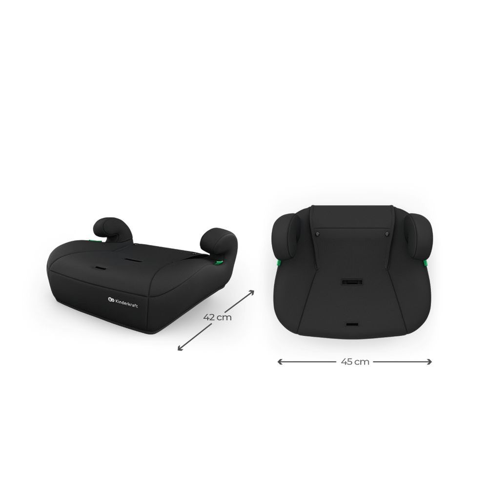 Kinderkraft autosjedalica Comfort Up 2 plus i-Size 9-36 kg (76-150 cm) bez Isofix-a, Black slika 18