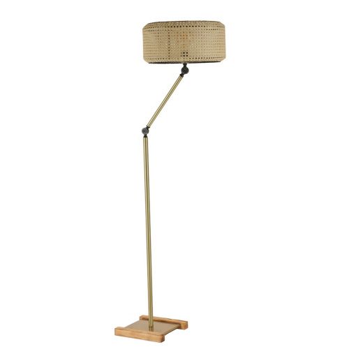 Podna Lampa od Ratana 8587-4 Gold slika 1