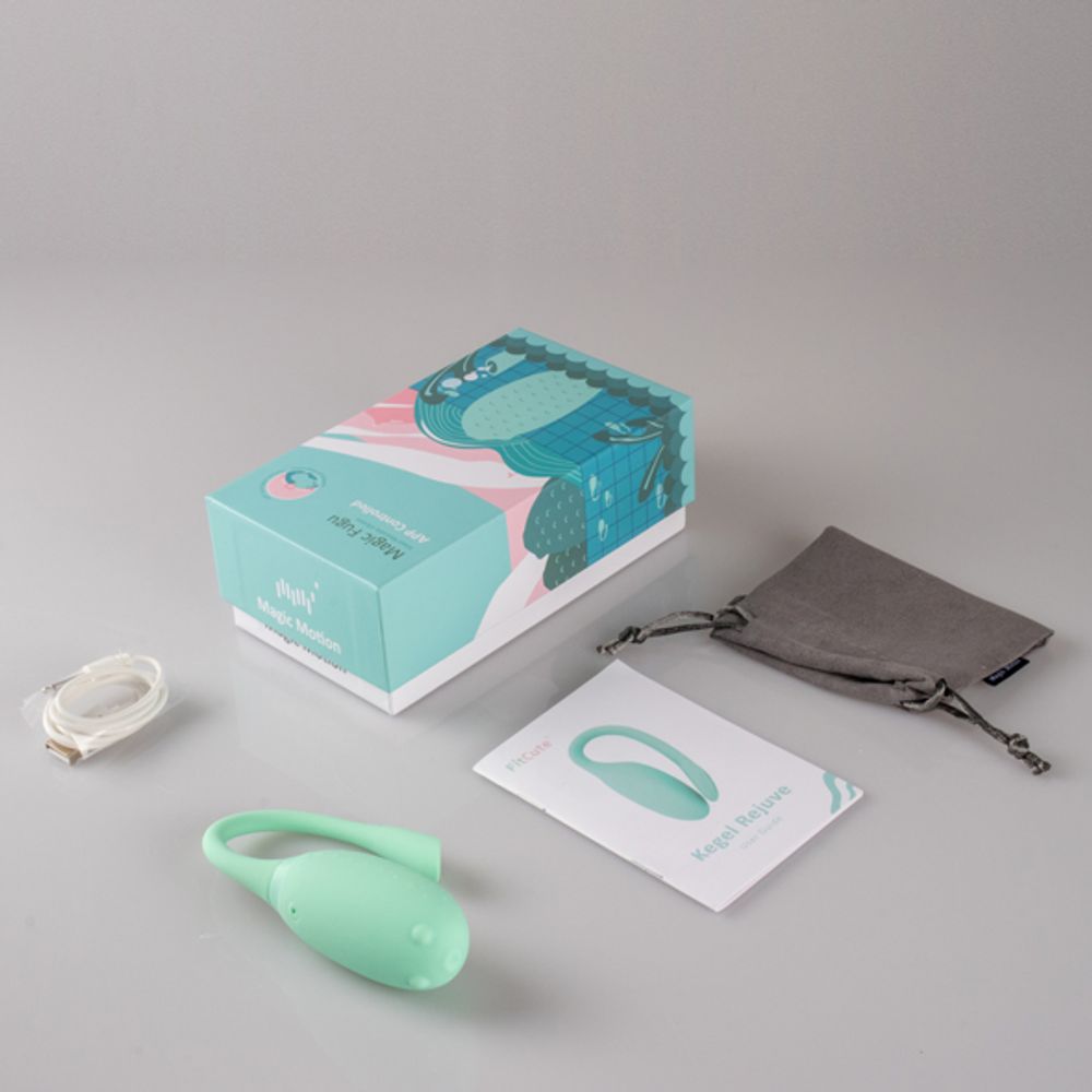 Vibrator G-točke Magic Motion - Fugu Smart Wearable, zeleni slika 13