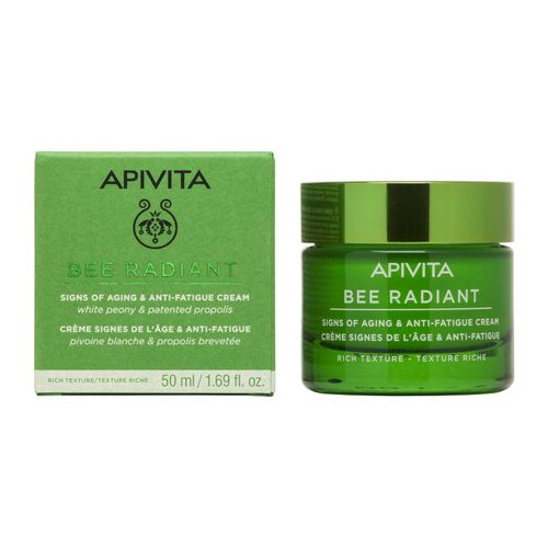 Apivita Bee Radiant krema bogate teksture 50 ml slika 1