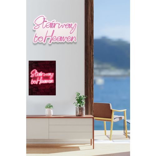 Wallity Ukrasna plastična LED rasvjeta, Stairway to Heaven - Pink slika 10