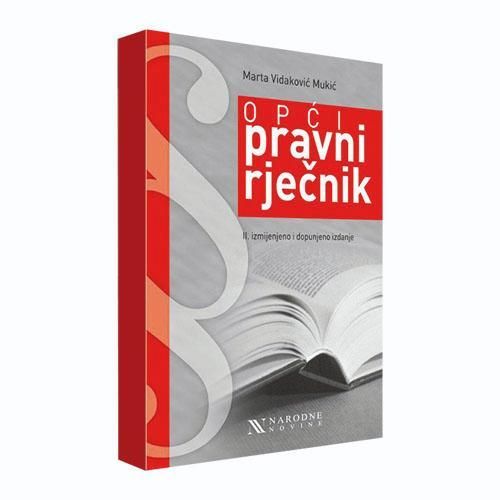 Opći pravni rječnik II. izmijenjeno i dopunjeno izdanje slika 2