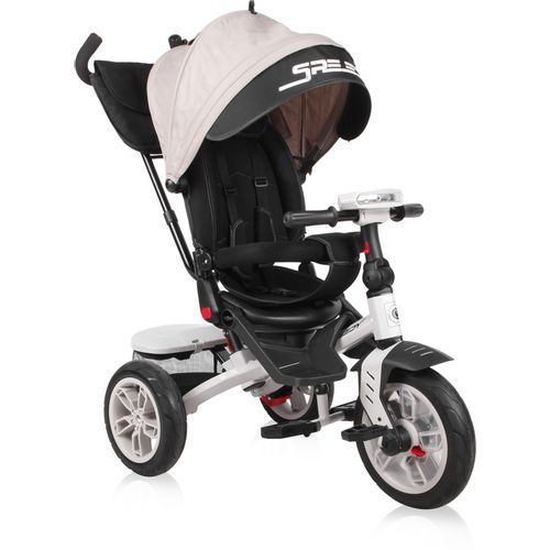 LORELLI SPEEDY AIR 360 ° Tricikl za Djecu s Rotirajućim Sjedalom Ivory/Black (12 - 36 mj/20 kg) slika 1