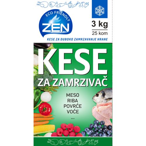 Zen kese za zamrzivač 3KG 25/1 slika 1