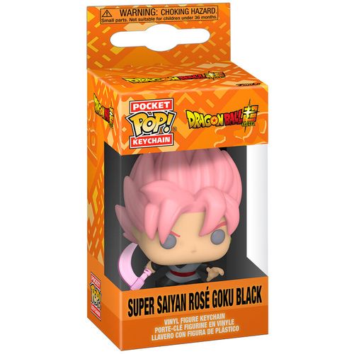 Pocket POP Keychain Dragon Ball Super Super Saiyan Rose Goku Black slika 1