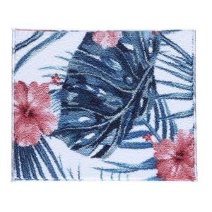 Hibiscus - Coral Pink (50 x 57) Coral Bathmat