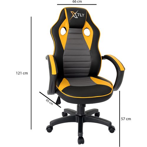 XFly - Yellow Yellow
Black Gaming Chair slika 2