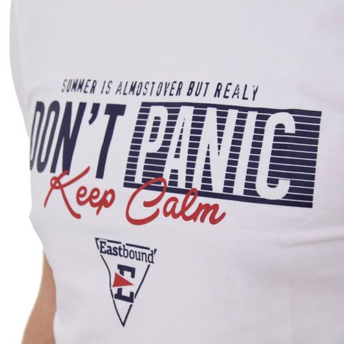 EBM719-WHT Eastbound Majica Mns Don't Panic Tee Ebm719-Wht slika 3