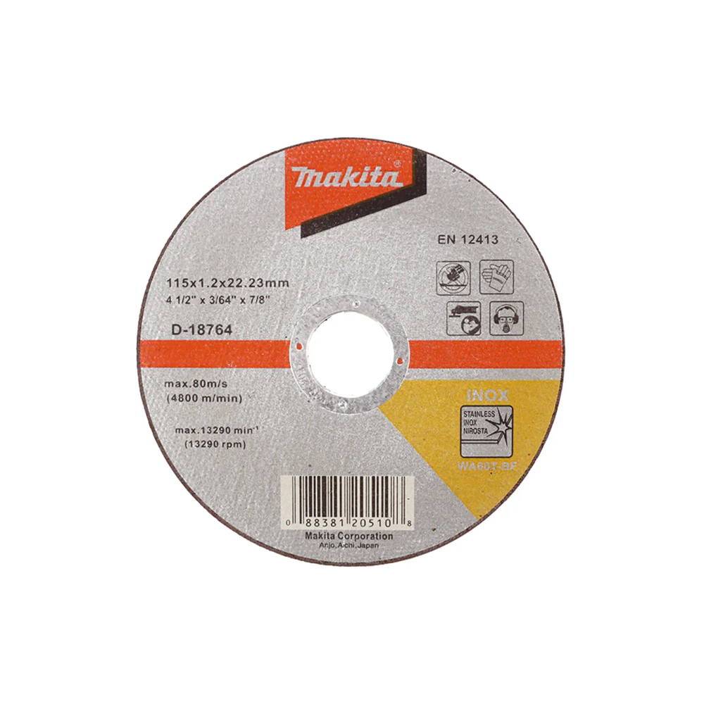 Makita - Tanka rezna ploča za nehrđajući čelik - ravna 115 mm D-18764 slika 1
