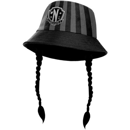 Wednesday braids bucket hat slika 1