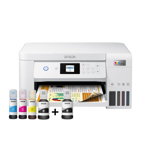 Epson C11CJ63414 L4266 EcoTank, print-scan-copy, Color, A4, 5760X1440, USB, Wi-Fi, Duplex, white slika 4