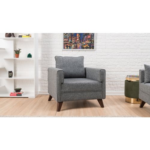 Atelier Del Sofa Fotelja BELLA siva, Bella Armchair - Gey slika 1