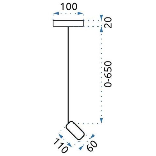 TOOLIGHT STROPNA VISEĆA ZLATNA SVJETILJKA APP610-1C slika 15