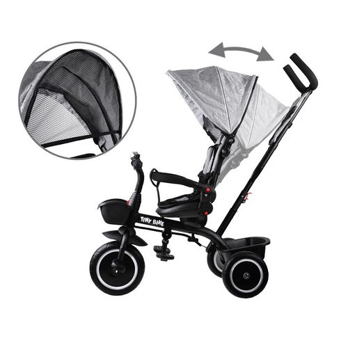 Tricikl Tiny bike 3 u 1 - Grey slika 5