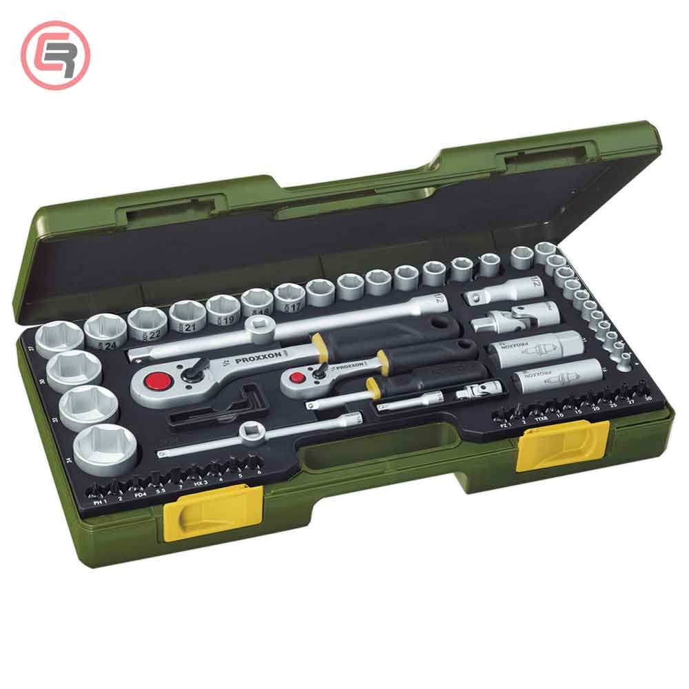 Proxxon Garnitura Nasadnih Ključeva 1/4" + 1/2", 4-34 mm / 65 dijelna - 23286 slika 1