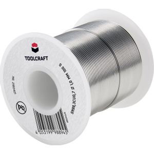 TOOLCRAFT lemna žica, bezolovna svitak Sn99,3Cu0,7 ROL1 100 g 1 mm