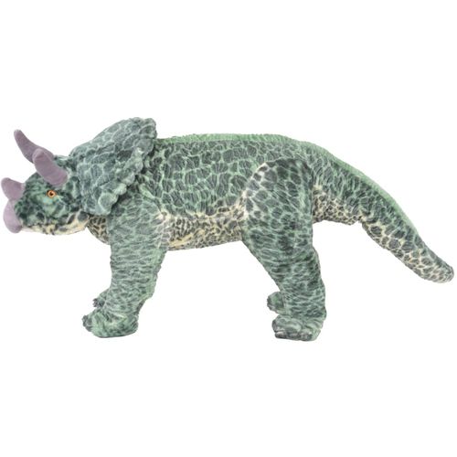 Stojeća plišana igračka dinosaur triceratops zeleni XXL slika 17