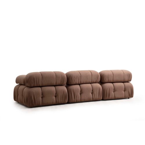 Atelier Del Sofa Sofa, Smeđa, Bubble L1 - Brown Bouclette slika 5