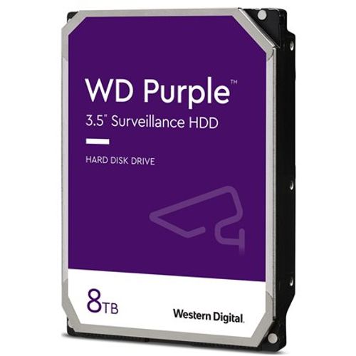 Tvrdi disk WD Purple 8TB SATA 6Gb/s CE 3.5", WD85PURZ slika 1