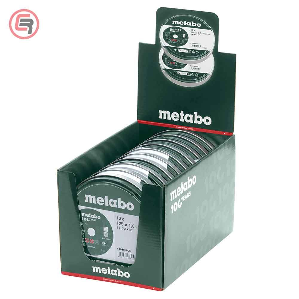 Metabo Rezna Ploča 125x1x22,23mm Inox “SP” 100 Years U Kutiji / 10 kom – 616399000 slika 2