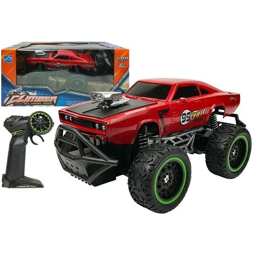 Monster Truck Dodge na daljinsko upravljanje 1:20 crveni slika 1