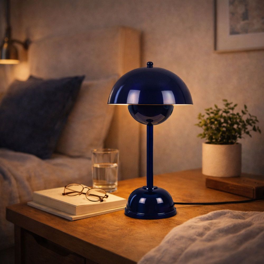 Stolna Lampa Eylul - 15681 - F, boje: Mornarsko Plava slika 2