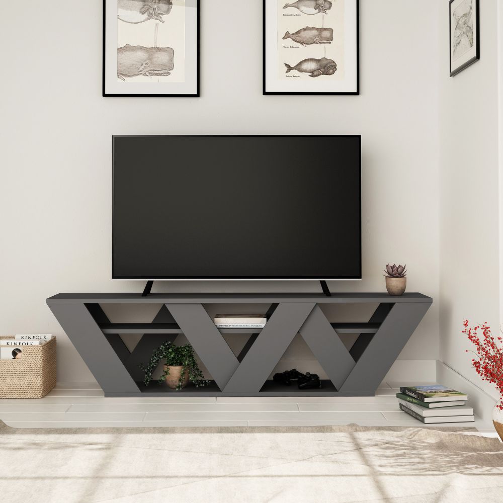 Ralla - Antracitni TV Stalak slika 1