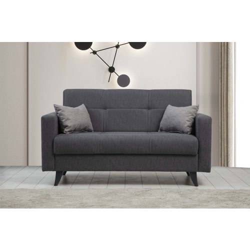 Atelier Del Sofa Dvosjed, Polya - Dark Grey slika 1